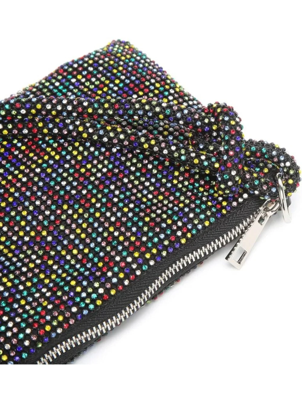 👜Women's Multicolor Sparkly Rhinestone Evening Clutch Shoulder Bag Dressy Purse